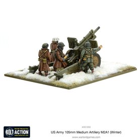 Bolt Action US Army 105mm Medium Artillery M2A1 (Winter)