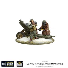 Bolt Action US Army 75mm Light Artillery M1A1 (Winter)