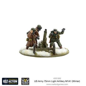 Bolt Action US Army 75mm Light Artillery M1A1 (Winter)