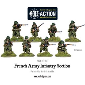Bolt Action French Infantry Section