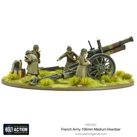 Bolt Action French Army 105mm medium howitzer