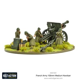 Bolt Action French Army 105mm medium howitzer