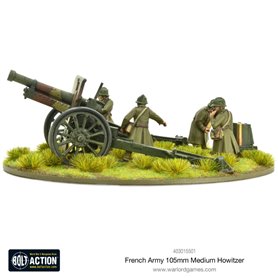 Bolt Action French Army 105mm medium howitzer