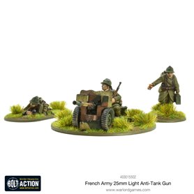 Bolt Action French Army 25mm light anti-tank gun