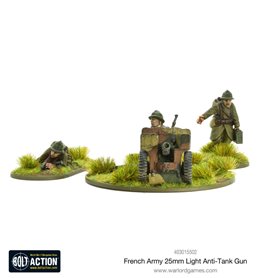 Bolt Action French Army 25mm light anti-tank gun