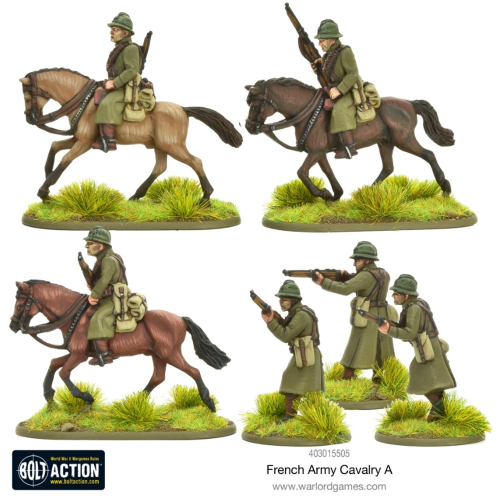 Bolt Action French Army Cavalry A - France - Allies - Bolt Action ...