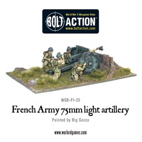 Bolt Action Early War French 75mm Gun