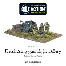Bolt Action Early War French 75mm Gun