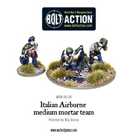 Bolt Action Italian Paratroopers 81mm Mortar