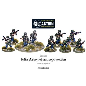 Bolt Action Italian Airborne Paratroopers Section