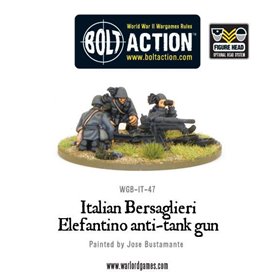 Bolt Action Italian Army 47mm Elefantino anti-tank gun