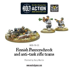 Bolt Action Finnish Panzerschreck and anti-tank rifle teams