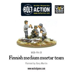 Bolt Action Finnish medium mortar team