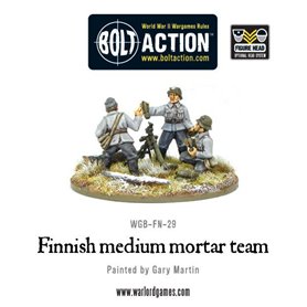 Bolt Action Finnish medium mortar team
