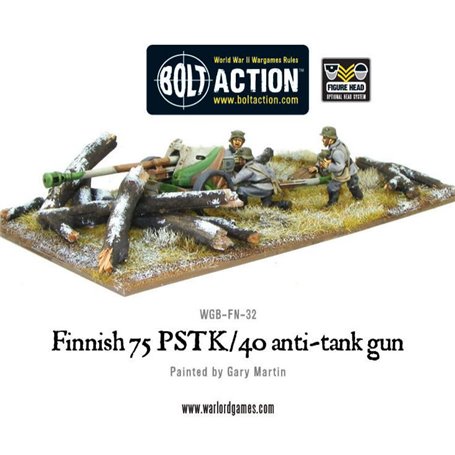 Bolt Action Finnish 75 pstk/40 AT gun