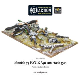 Bolt Action Finnish 75 pstk/40 AT gun