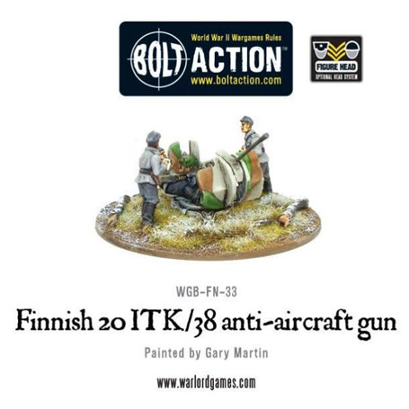 Bolt Action Finnish 20 itk/38 AA gun