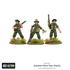Bolt Action Australian officer team