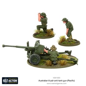 Bolt Action Australian 6-pdr anti-tank gun (Pacific)