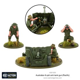Bolt Action Australian 6-pdr anti-tank gun (Pacific)