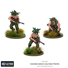Bolt Action Australian platoon scout team (Pacific)