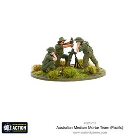 Bolt Action Australian medium mortar team (Pacific)