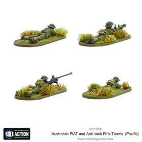 Bolt Action Australian PIAT and anti-tank rifle teams (Pacific)