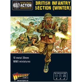 Bolt Action British Infantry section (Winter)
