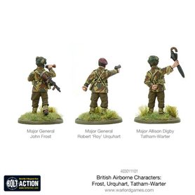 Bolt Action British airborne Characters