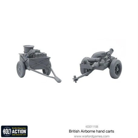Bolt Action British airborne hand carts