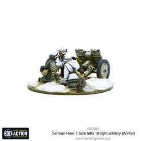 Bolt Action German Heer 7.5cm leIG 18 light artillery (Winter)