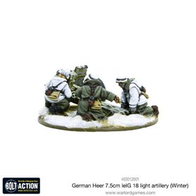 Bolt Action German Heer 7.5cm leIG 18 light artillery (Winter)