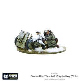 Bolt Action German Heer 7.5cm leIG 18 light artillery (Winter)