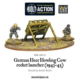 Bolt Action German Heer Howling Cow rocket launcher (1943-45)