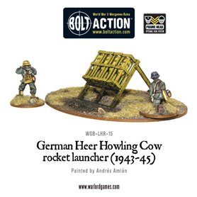 Bolt Action German Heer Howling Cow rocket launcher (1943-45)