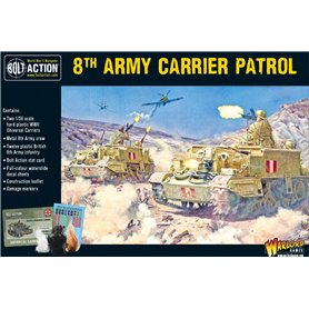 Bolt Action 8TH ARMY CARRIER PATROL