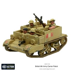Bolt Action 8th Army carrier patrol