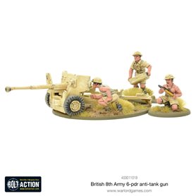 Bolt Action 8th Army 6 pounder ATG