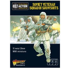Bolt Action Soviet Veteran Squad in Snowsuits