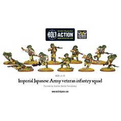Bolt Action Japanese Veteran infantry squad
