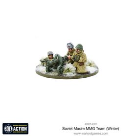 Bolt Action Soviet Maxim MMG team (Winter)