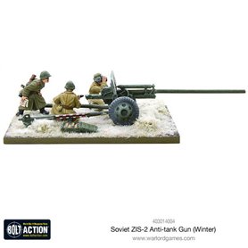 Bolt Action Soviet ZIS-2 anti-tank gun (Winter)