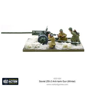 Bolt Action Soviet ZIS-2 anti-tank gun (Winter)