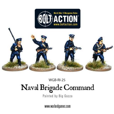 Bolt Action Soviet Naval Brigade Command (4)