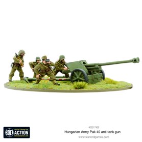 Bolt Action Hungarian Army Pak 40 anti-tank gun