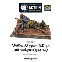 Bolt Action WAFFEN SS 75MM PAK 40 ANTI-TANK GUN 1943-1945