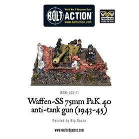 Bolt Action Waffen-SS 75mm PaK 40 anti-tank gun (1943-45)