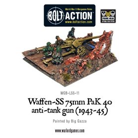 Bolt Action Waffen-SS 75mm PaK 40 anti-tank gun (1943-45)