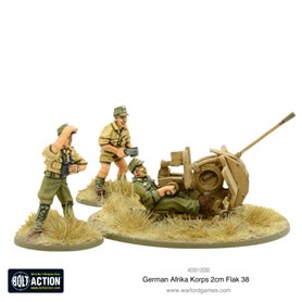 Bolt Action Afrika Korps 2cm Flak 38
