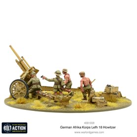 Bolt Action Afrika Korps LeFH 18 10.5cm medium artillery